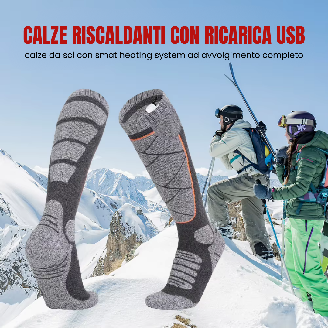 CALZE DA SCI RISCALDANTI - UNISEX