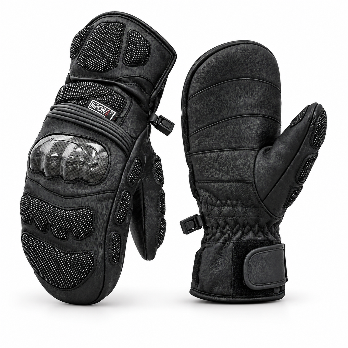 Muffole da Sci Race con Protezione in Carbonio e HIPORA®
